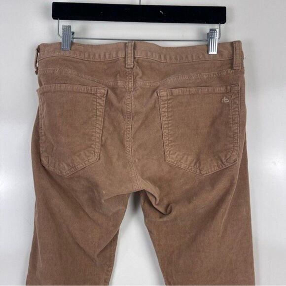 Rag & Bone Tomboy Low Rise Corduroy Slim Fit Jeans Tan Women's Size 29 - Picture 7 of 9